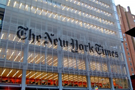 Les maçons imposent leur loi au New York Times