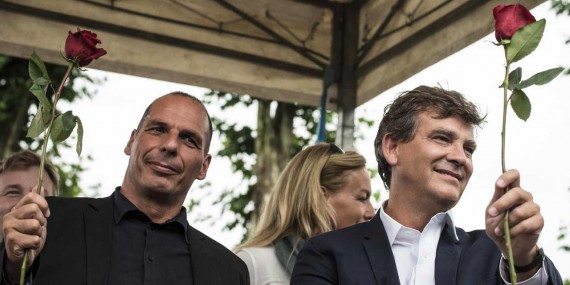 Montebourg Varoufakis démocratie Europe Tandem le Luc