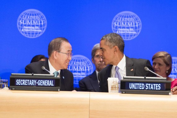 Barack Obama Ban Ki-moon combattre ideologies extremisme violent ONU