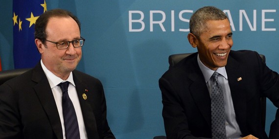 Obama Hollande COP21