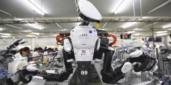 Chine Japon révolution robotique ouvriers robots