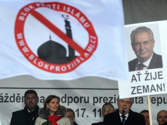 Président tchèque Milos Zeman migrants invasion organisée
