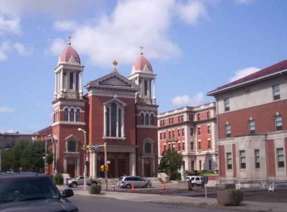 Réunion syncrétiste cathédrale catholique Scranton Etats-Unis