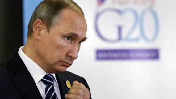 Poutine sanctions Russie théâtre absurde