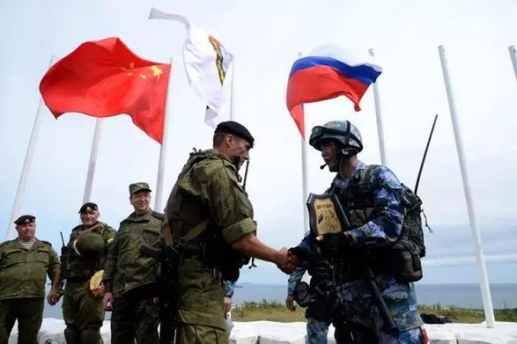 Russie coopérer Chine paix régionale sécurité