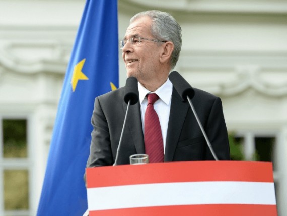 Autriche président Van der Bellen hait pays