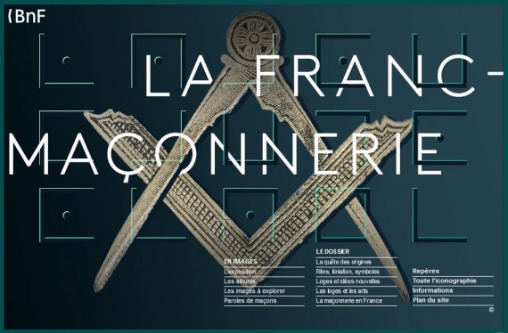 Bibliothèque Nationale France BNF exposition gloire franc maçonnerie
