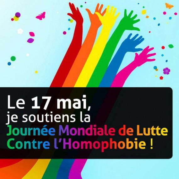 Journée mondiale contre homophobie Propagande Police LGBT