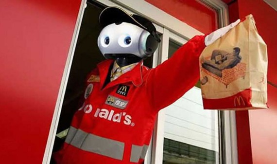 Robots Mc Donald salaires
