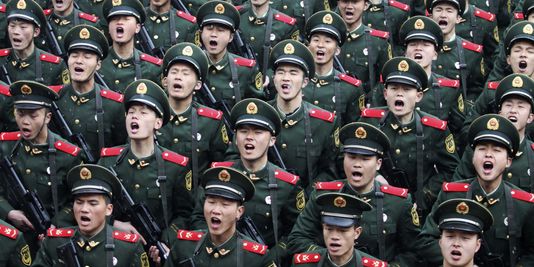 armée chinoise recrute son rap