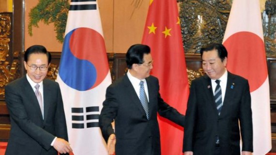 zone libre échange Chine Japon Corée Sud accord trilatéral