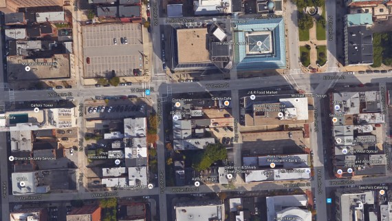 ville Baltimore surveillance aérienne
