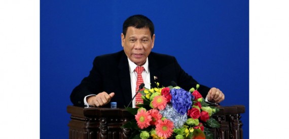 Chine Rodrigo Duterte annonce séparation Etats Unis