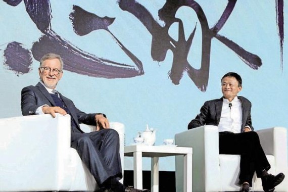 Steven Spielberg ouvre société production cinématographique groupe chinois Alibaba