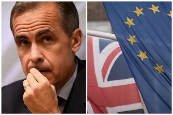 Brexit Carney patron Bank England reculer échéance