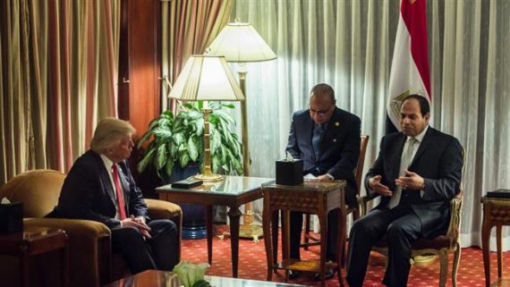 Egypte maréchal Al Sissi salue victoire Trump