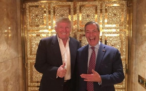 Farage May Trump