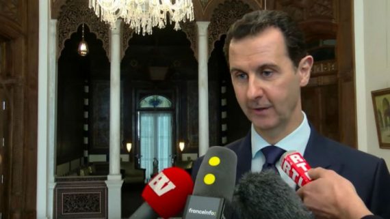 Interview Bachar Assad Médias Français Guerre Syrie