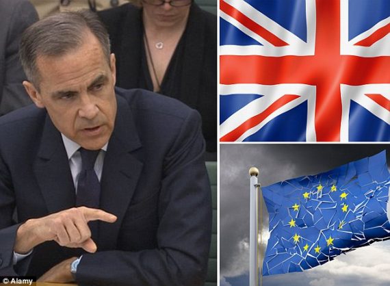 Mark Carney brexit UE Banque Angleterre