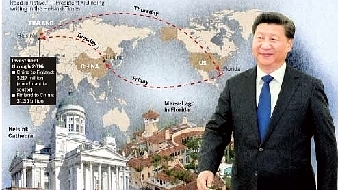 Xi Jinping intégrer Finlande Nouvelle Route Soie