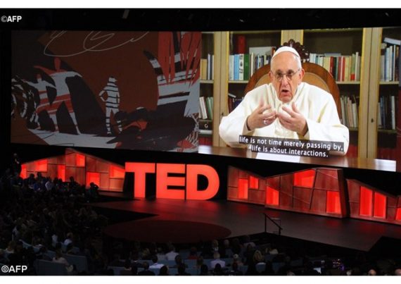pape François conférence TED Traduction intégrale rectifiée commentée