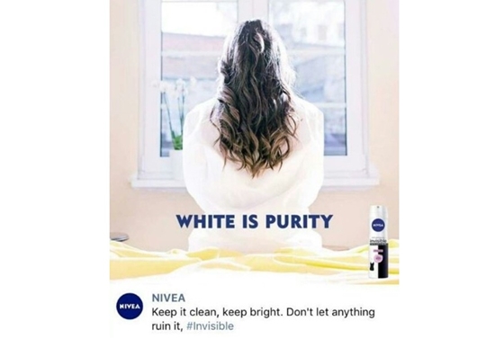 publicité blanc pureté Nivéa racisme politiquement correct phrase