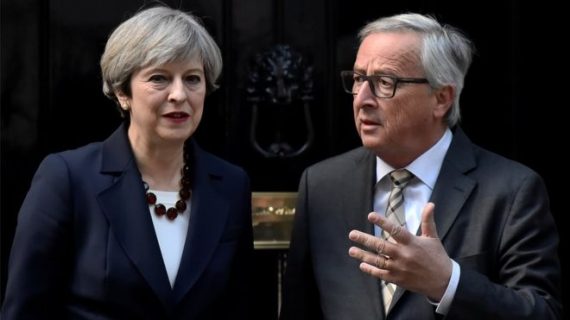 May Juncker Galaxie Pédagogie Brexit Impossible