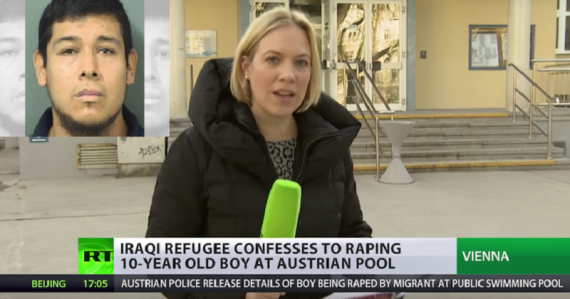 Peine réduite cour suprême Autriche viol garçon Amir migrant irakien