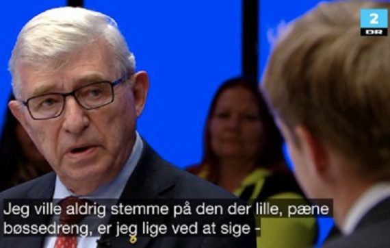 gentil petit garçon gay Macron Sören Krarup parlementaire danois phrase