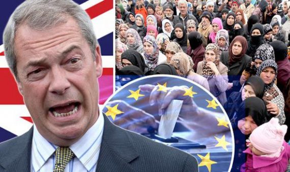 Nigel Farage Brexit immigration élites