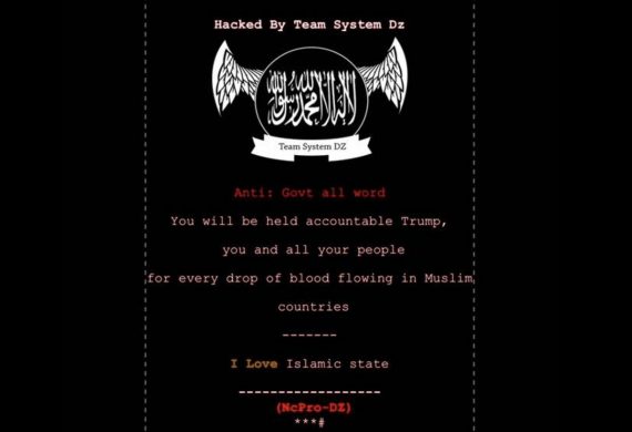 partisans Etat islamique hacké sites web locaux gouvernement Etats Unis