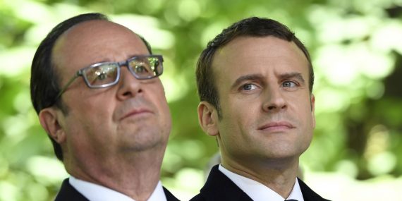 Hollande défend héritage contre Macron