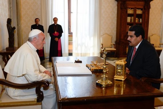 Nicolas Maduro pape François Venezuela envahir Etats Unis