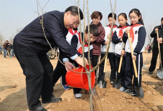 Xi Jinping construire civilisation écologique