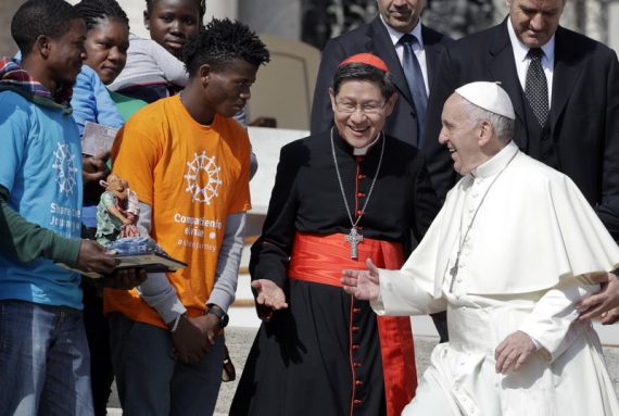 Caritas pape François cardinal Taglé campagne ouverture migrants