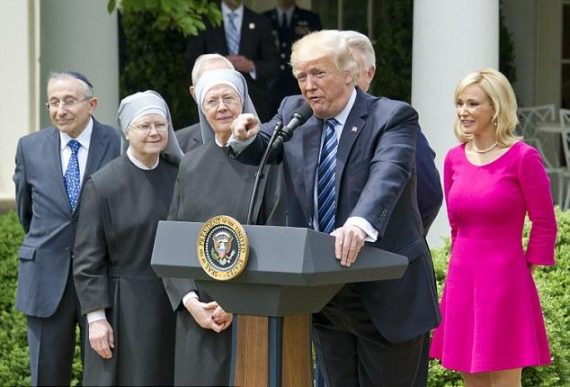Conférence évêques Etats Unis hommage administration Trump objection conscience contraception