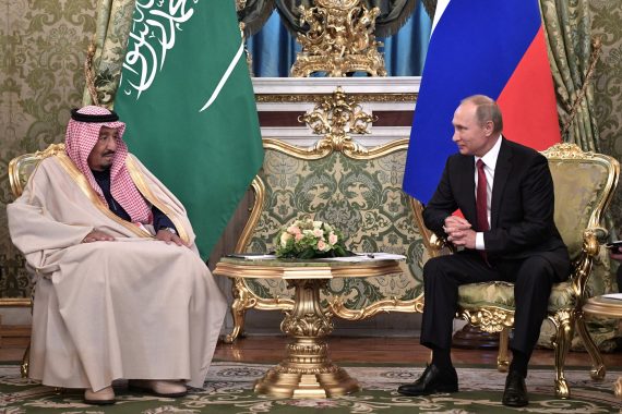 rencontre Salman Poutine basculement pétrolier diplomatique Russie Arabie saoudite
