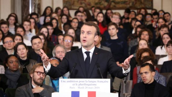 Macron francophonie Institut globalisation immigration déracinement