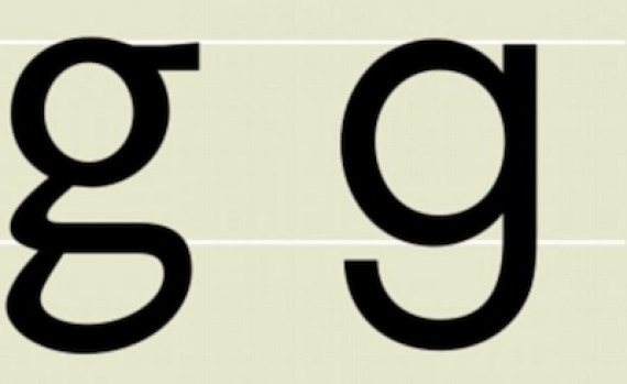 lettre méthode globale reconnaître Typographie