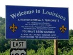 La photo : Bienvenue en Louisiane !