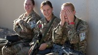 Armée britannique  femmes première ligne