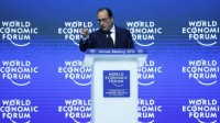 A Davos, François Hollande assure que la France agit pour réduire ses handicaps