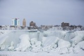 La photo&nbsp;: les chutes du Niagara gelées