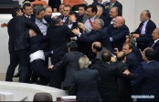 La photo&nbsp;: Cinq parlementaires de l&rsquo;opposition turque blessés
