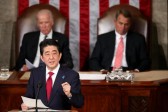 Etats-Unis : Shinzo Abe exprime devant le Congrès les « profonds remords » du Japon à propos de la Seconde guerre mondiale