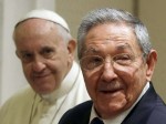 Raul Castro reçu par le pape François : le président de Cuba reste communiste mais envisage de revenir à l’Eglise