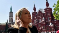 Russie : la présidente du FN Marine Le Pen rencontre le président de la Douma à Moscou
