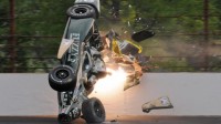 La photo : accident spectaculaire à Indianapolis