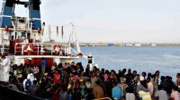 Nombre migrants cotes libyennes