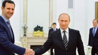 Poutine reçoit homologue syrien Assad